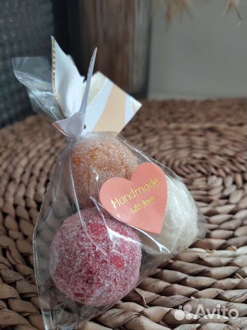 Подарочки/комплименты Скраб-конфеты для тела