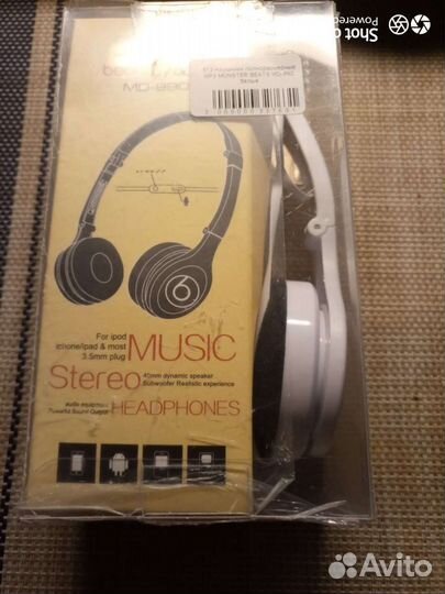 Наушники проводные beats by dr.dre. MD-990 новые