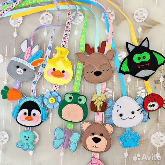 Закладки для книг из фетра