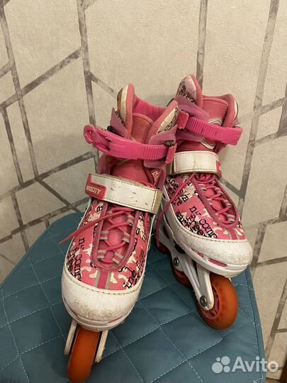 Роликовые коньки детские раздвижные