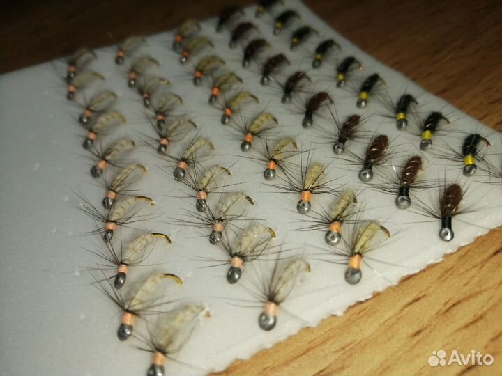 Нимфы на хариуса