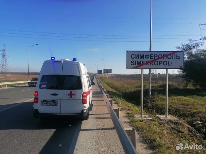 Перевозка лежачих больных на реанимобиле