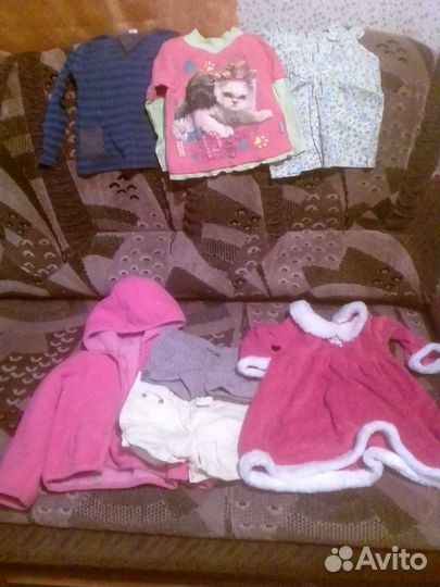 Пакет вещей на девочку