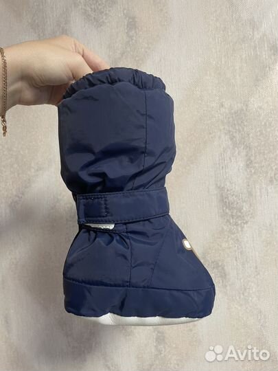 Теплые пинетки 13 см