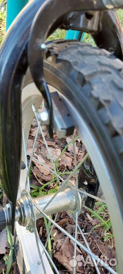 Самокат с надувными колёсами