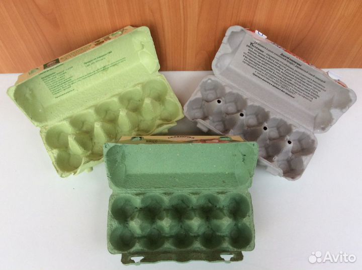 Коробки для яиц и яичные лотки