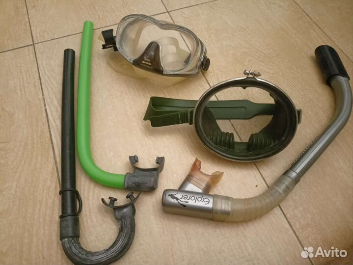 Ласты детск.маска СССР