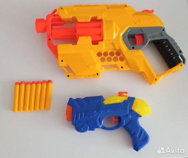 Бластер nerf, водный пистолет