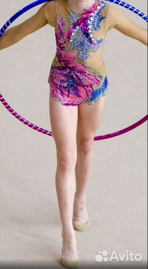 Купальник для художественной гимнастики 10-12 лет