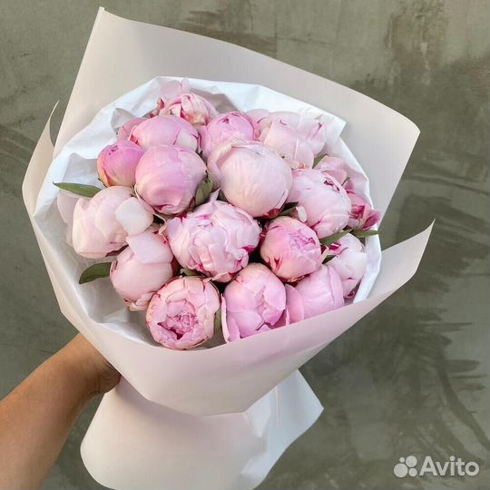 Букет пионов
