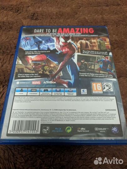 The amazing spider man 2 ps4