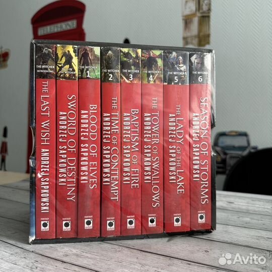 The witcher book set Andrzej Sapkowski