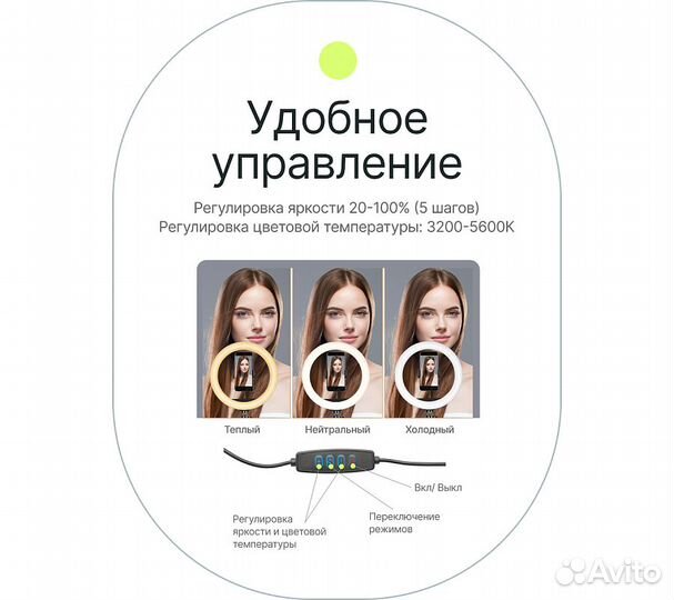 Светодиодный осветитель Raylab RL-0108 Kit кольцев