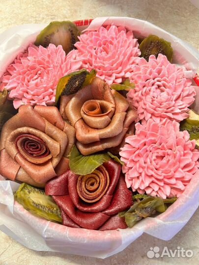 Сладкие букеты из зефира