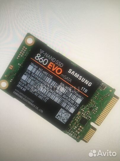 Msata Ssd 256gb-1000gb Samsung 860evo