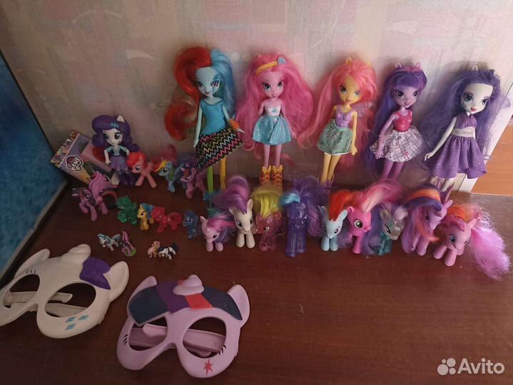 Май литтл пони коллекция игрушек