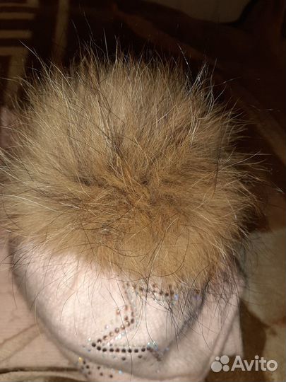 Шапка зимняя и хомут 48-50