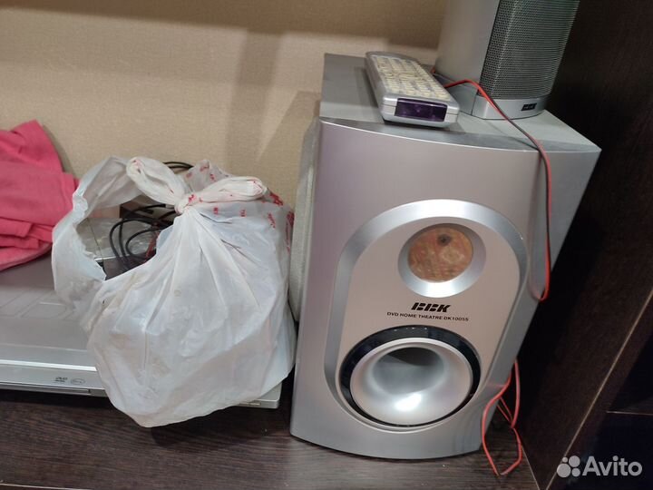 Колонки 5 шт саб домашний кинотеатр