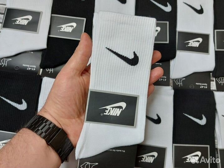 Носки высокие Nike хлопок