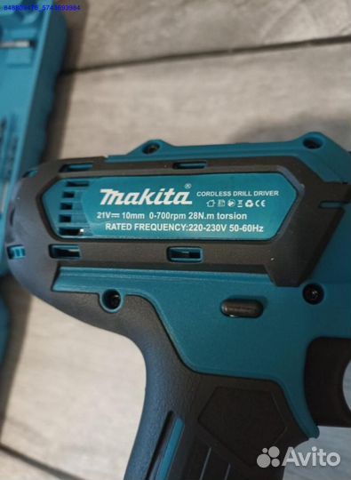 Шуруповёрт Makita 21v ударный 3 режима