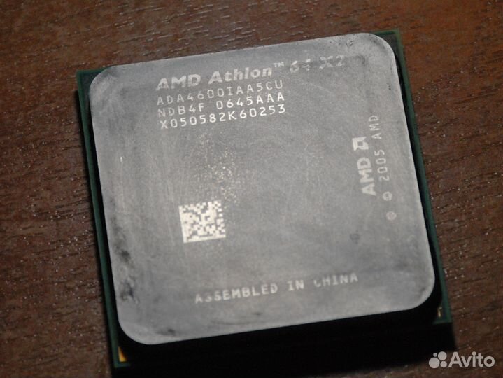 Процессор Intel Pentium G2130 + AMD Athlon X2 4600