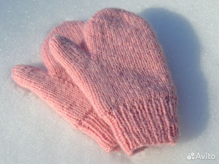 Варежки детские зимние