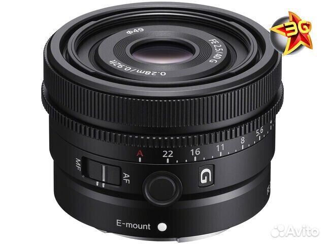 Объектив Sony 40mm f/2.5 G (SEL40F25G)