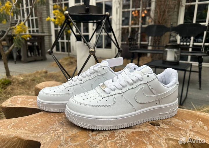 Кроссовки Nike Air Force 1 low white мужские