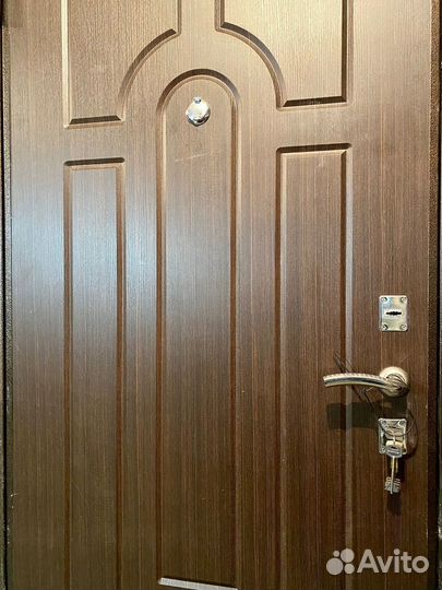 Дверь входная металлическая, с новостройки