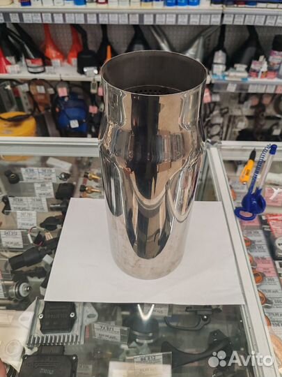 Насадка выхлопной трубы хром