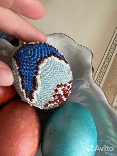Яйцо из бисера
