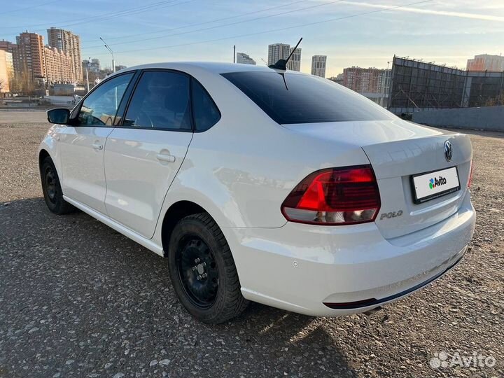 Volkswagen Polo 1.6 AT, 2017, 70 700 км