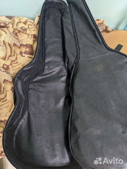 Чехол для гитары плотный утепленный