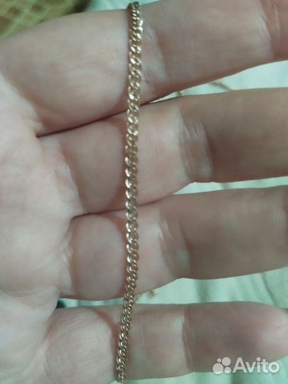 Золотая цепочка женская 585