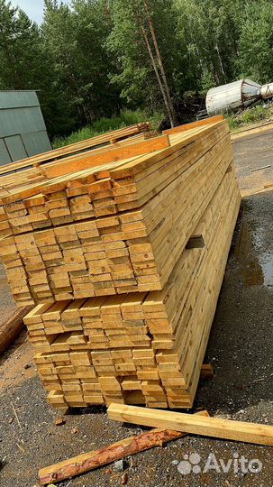 Доска обрезная 40х150х6000мм с доставкой