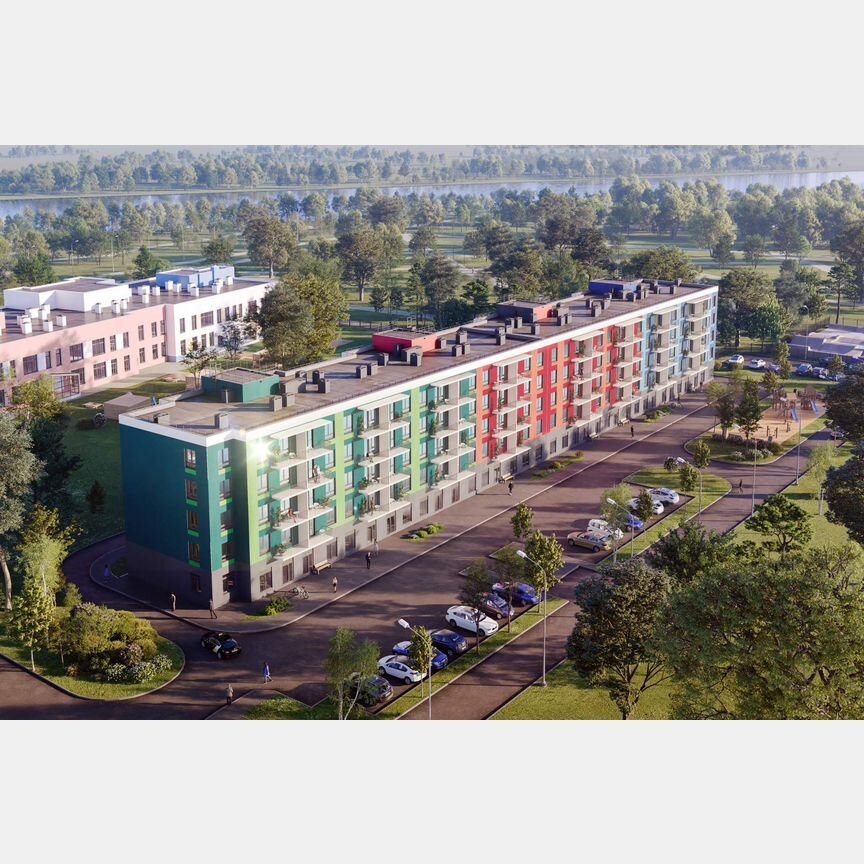 1-к. квартира, 32,3 м², 3/5 эт.