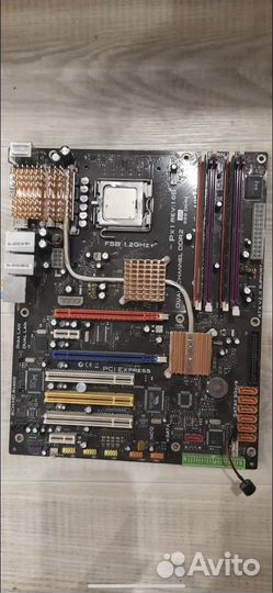 Материнская плата с процессором intel dualCore