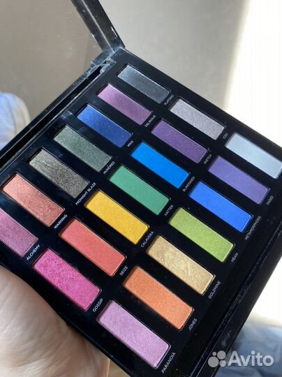 Палитра теней Urban Decay и NYX