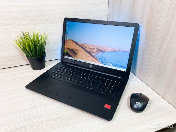 Ноутбук HP AMD A6-9Th/6Gb/SSD/Гарантия