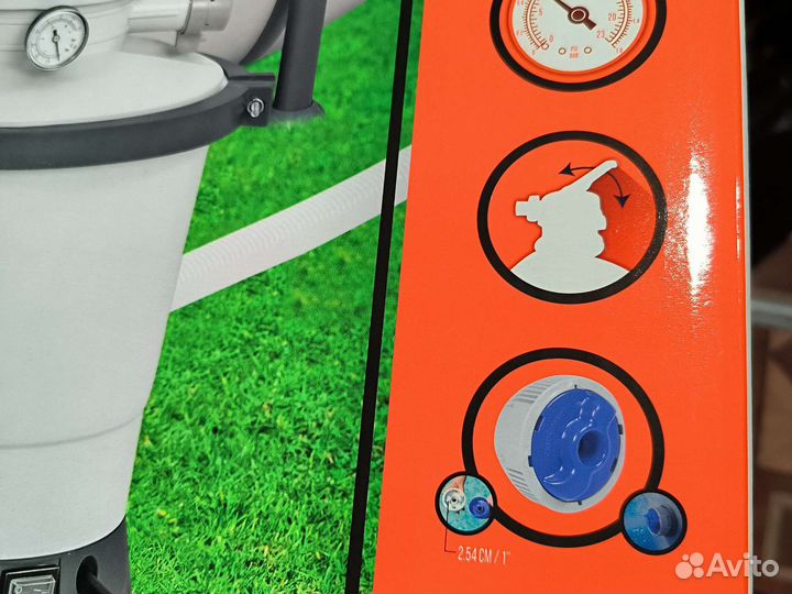 Песочный фильтр 3028л/ч Bestway 58515