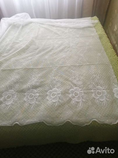 Тюль винтажная