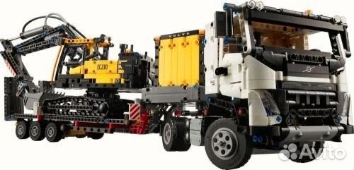 Lego 42175 Technic Грузовик Volvo FMX и экскаватор