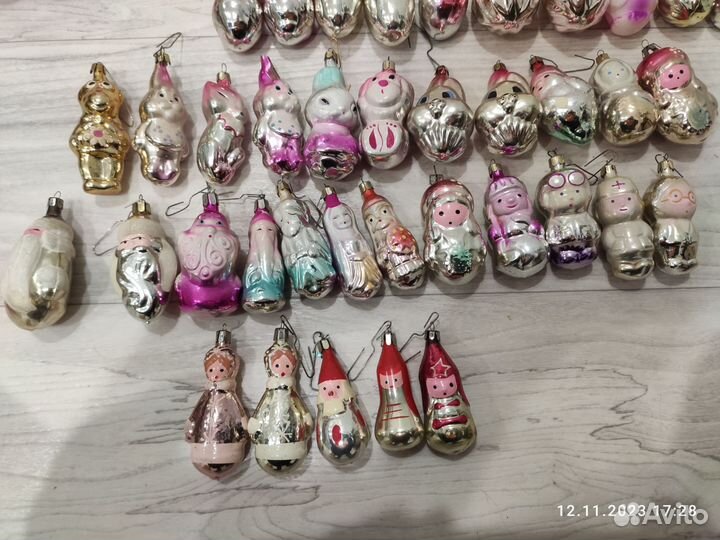 Елочные игрушки СССР