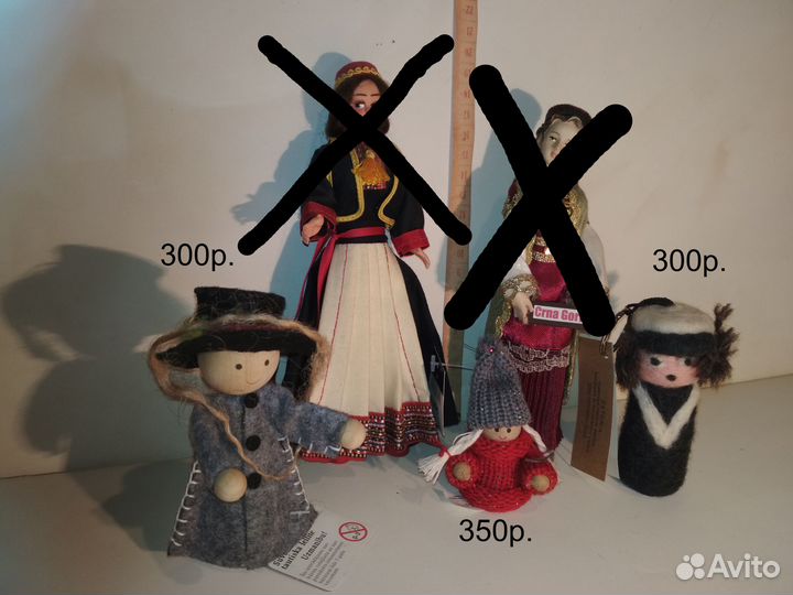 Куклы сувениры разных стран