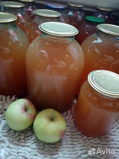 Сок яблочный и грушевый