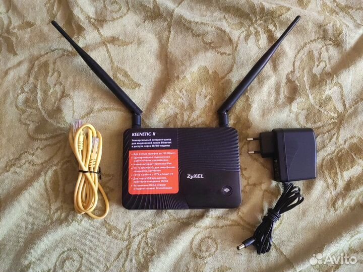 Wifi роутер zyxel Keenetic II
