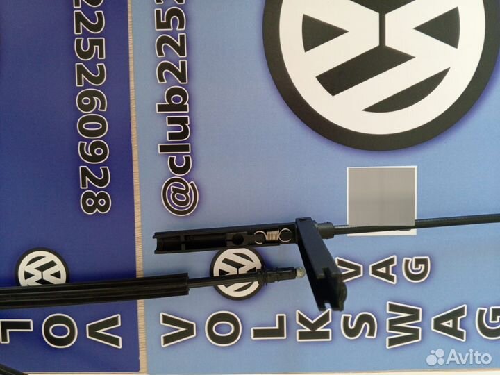 Трос капота volkswagen jetta 7