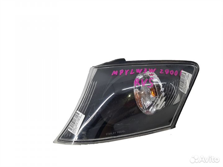 Габарит Mazda MPV '02-'03 левый черный (20-15)