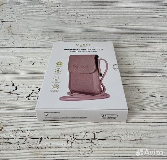 Новая Оригинальная Сумка Чехол для телефона Guess