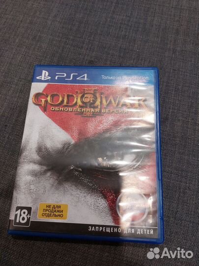 Диск God of war ps4
